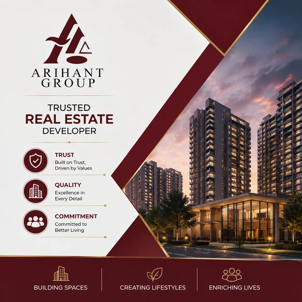 Arihant Group official logo for projects