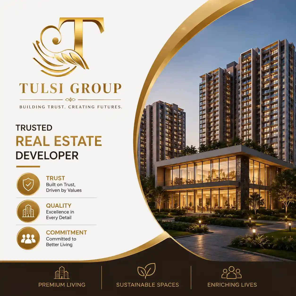 Tulsi Group official logo for projects